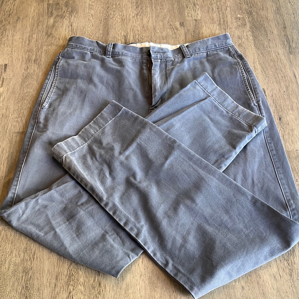 J. Crew Blue Grey Chinos
